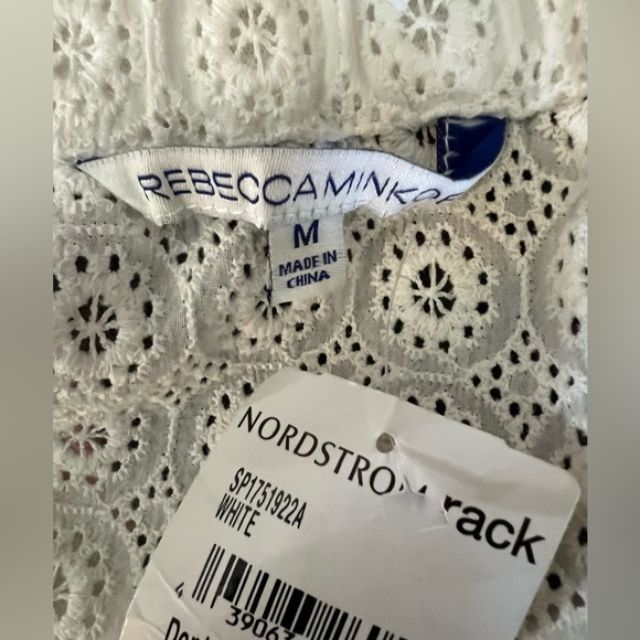 Rebecca Minkoff Coronado Off-the-Shoulder Eyelet Top - Picture 6 of 9